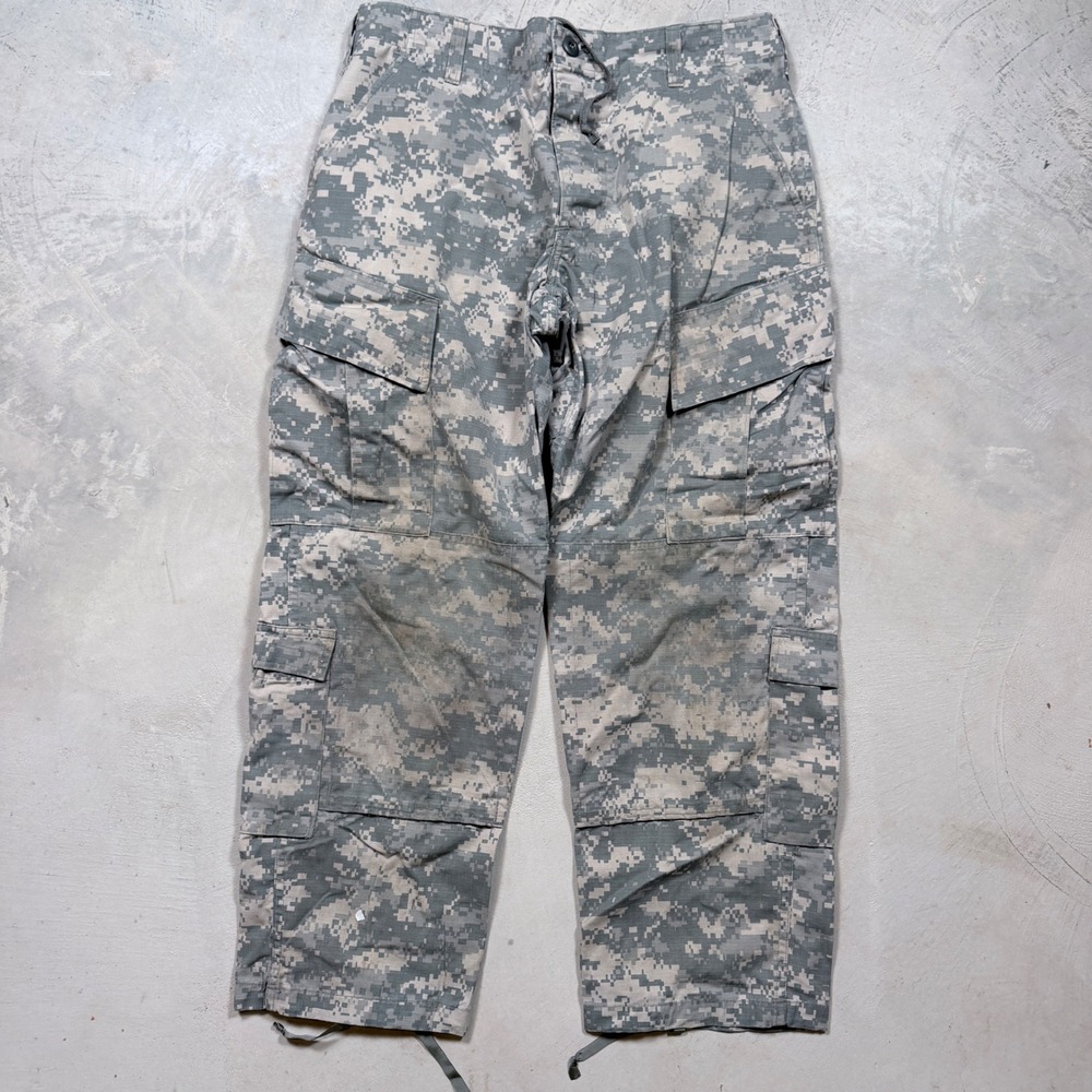US Army‎ Combat Uniform ACU Digital Camo Cargo Pants Medium X Short NSN